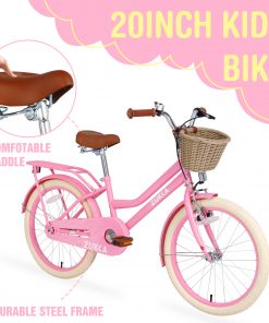 Zukka 20 inch Girls Bike With Basket