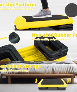 Adjustable Workout Aerobic Stepper