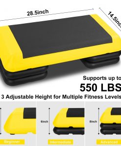 Adjustable Workout Aerobic Stepper