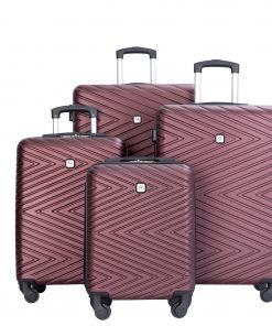 4-Piece ABS Lightweight Suitcase