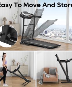 Home Folding Treadmill with Pulse Sensor