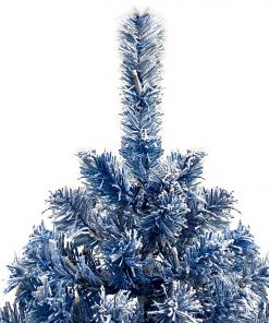 6FT Pre-lit Hinged Artificial Fir Christmas Tree