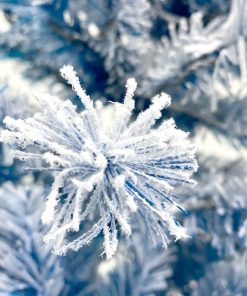 6FT Pre-lit Hinged Artificial Fir Christmas Tree