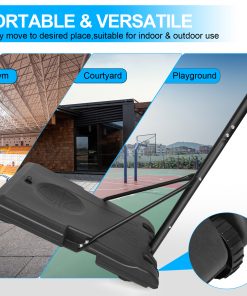 Indoor Outdoor Basketball Stand With Wheels
