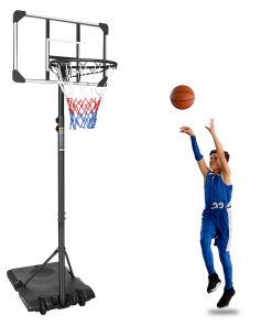 Indoor Outdoor Basketball Stand With Wheels