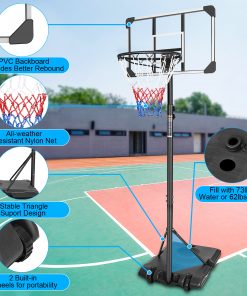 Indoor Outdoor Basketball Stand With Wheels
