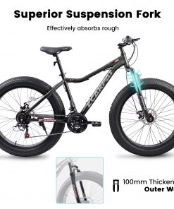 Ecarpat 26 Inch Fat Tires Mountain Bike
