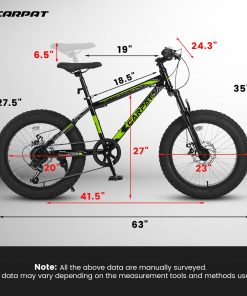 Ecarpat 7 Speed Kids' Bicycles