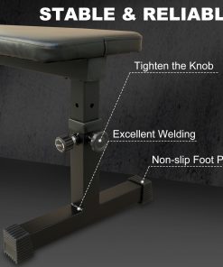 The Flat Weight Bench For Strength Training