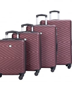 4-Piece ABS Lightweight Suitcase