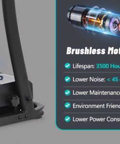 Home Folding Treadmill with Pulse Sensor