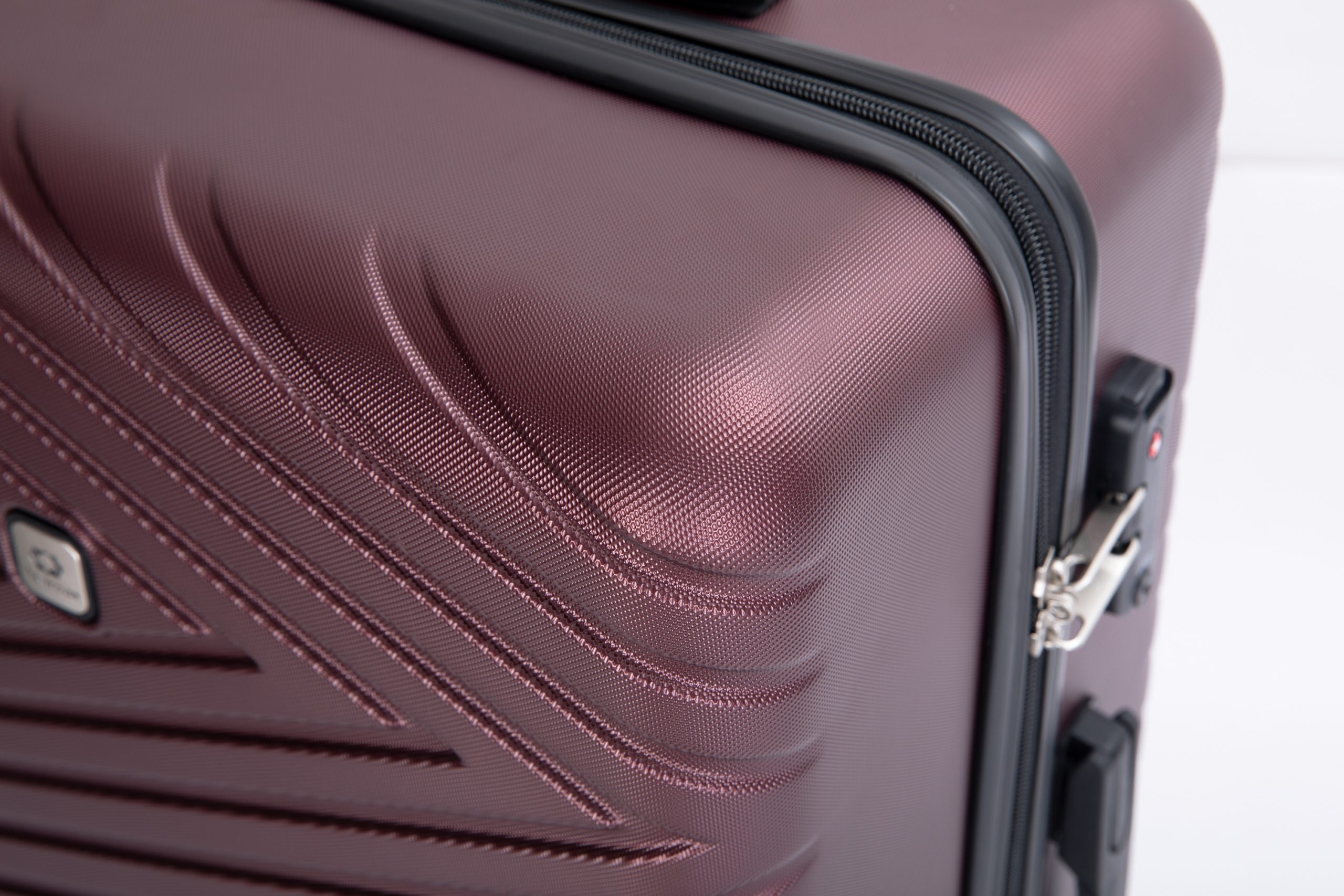 4-Piece ABS Lightweight Suitcase