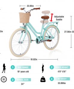 Zukka 24 inch Girls Bike