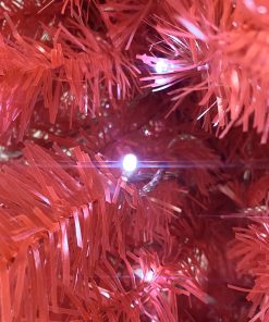 6FT Hinged Fir Artificial Fir Bent Top Christmas Tree