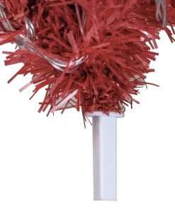 6FT Hinged Fir Artificial Fir Bent Top Christmas Tree