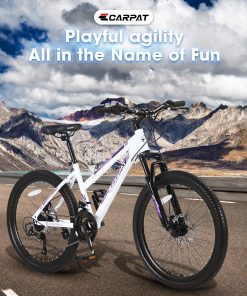 E-CARPAT S24103 24 Inch Mountain Bike For Teenagers