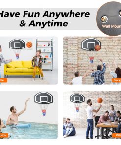 Wall-Mounted Basketball Hoop