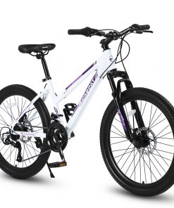 E-CARPAT S24103 24 Inch Mountain Bike For Teenagers
