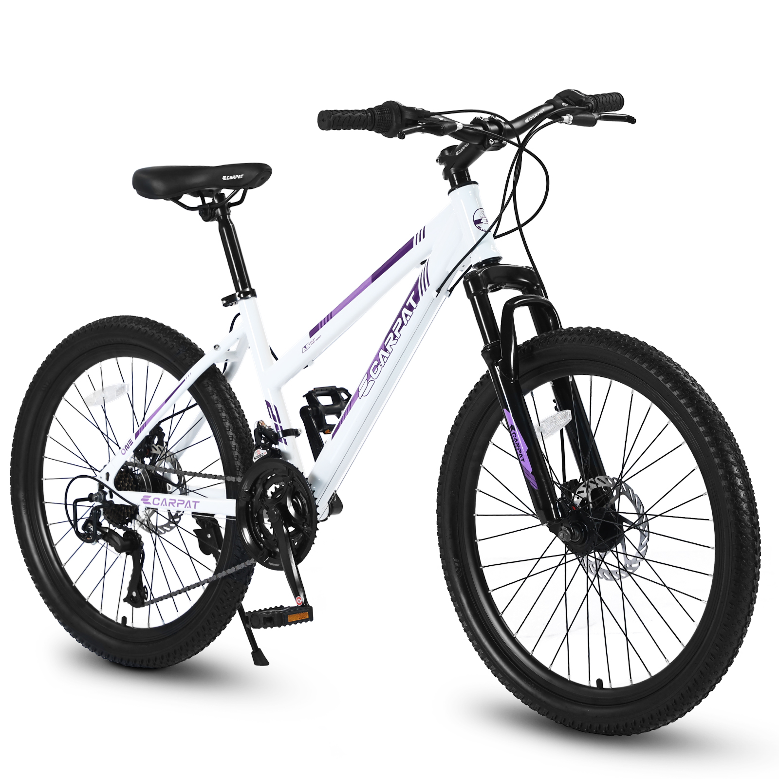 E-CARPAT S24103 24 Inch Mountain Bike For Teenagers