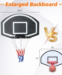 Wall-Mounted Basketball Hoop