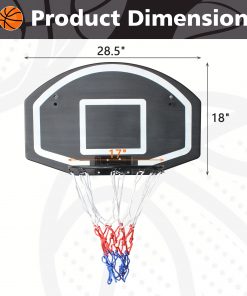 Wall-Mounted Basketball Hoop