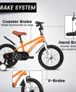 ECARPAT A14114 14 Inch Kids Bike