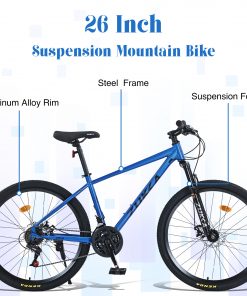 ZUKKA 26 Inch Mountain Bike For Adults