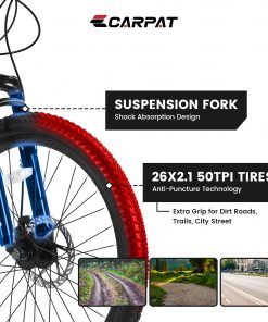 E-CARPAT S26102 26 Inch Mountain Bike