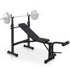 Bench Press Set with Squat Rack and Bench
