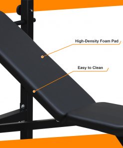 Bench Press Set with Squat Rack and Bench