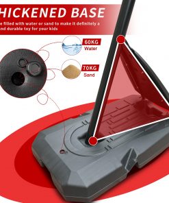 Height Adjustable Portable Basketball Goal System