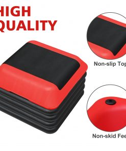 Height-Adjustable Step Aerobics Platform Fitness Equipment