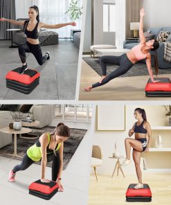 Height-Adjustable Step Aerobics Platform Fitness Equipment