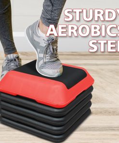 Height-Adjustable Step Aerobics Platform Fitness Equipment