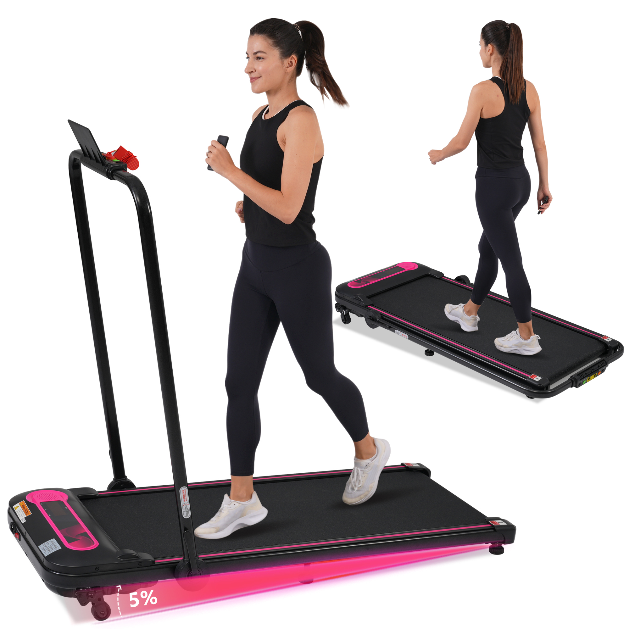 2.5HP Walking Treadmill With Incline