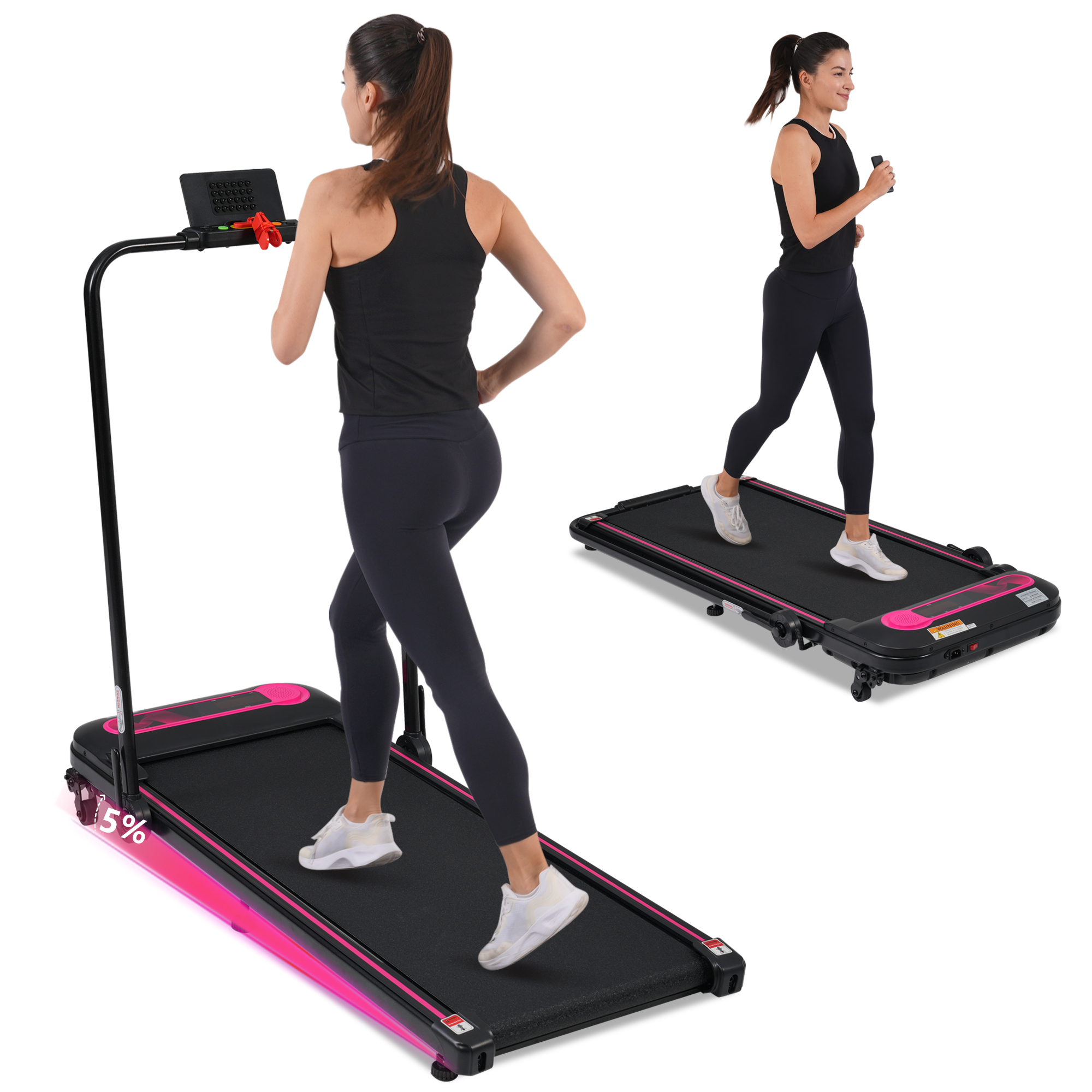2.5HP Walking Treadmill With Incline