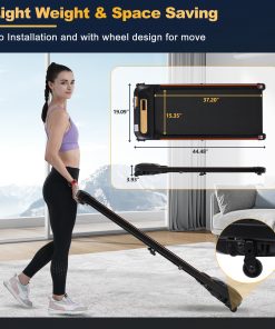 Wood Grain Decoration Walking Pad