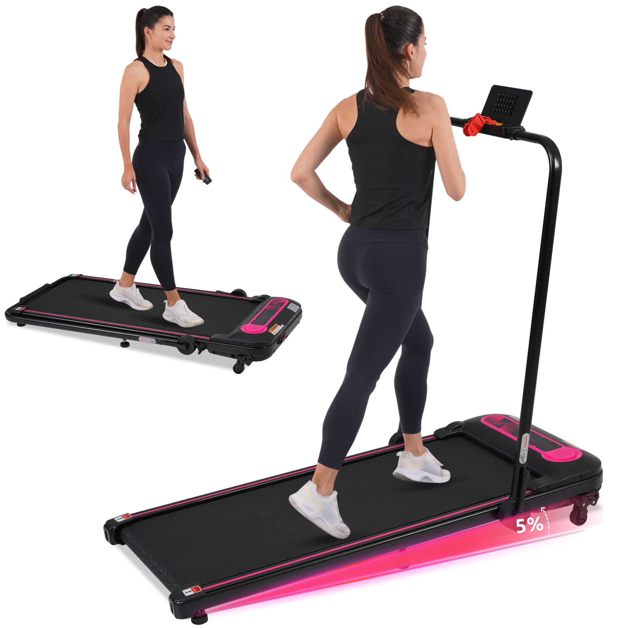 2.5HP Walking Treadmill With Incline