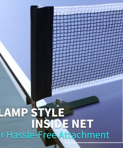 Foldable 8FT Mid-Size Table Tennis Table