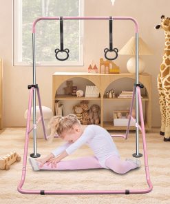 Adjustable Height Children's Horizontal Gymnastic Bar