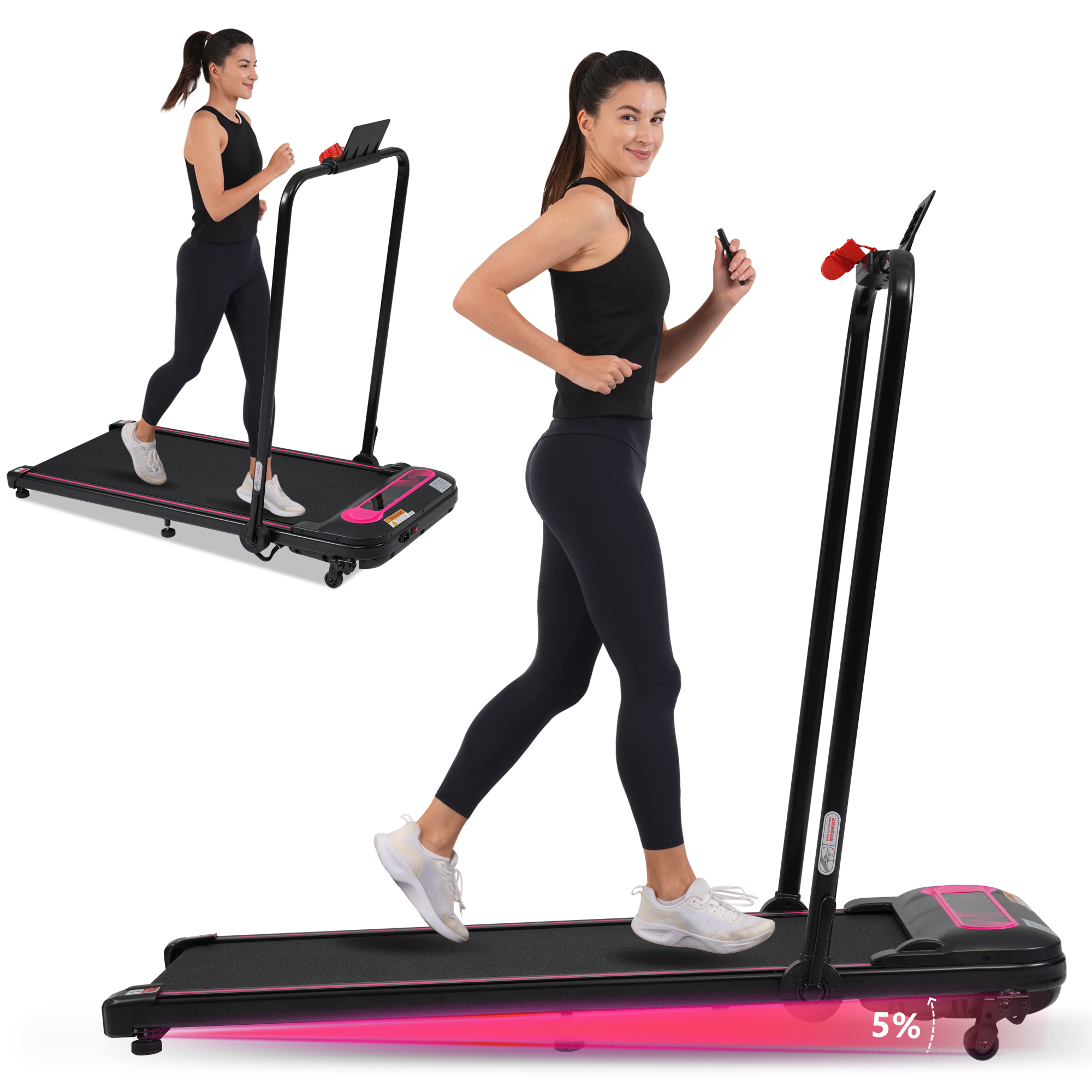 2.5HP Walking Treadmill With Incline