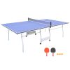 Foldable 8FT Mid-Size Table Tennis Table