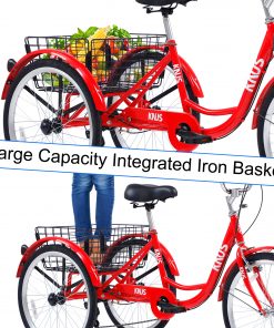 24 Inch 3-Wheel Bikes