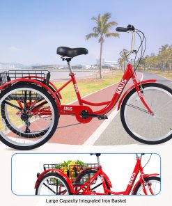 24 Inch 3-Wheel Bikes