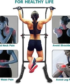 Tower Workout Dip Station Pull Up Bar