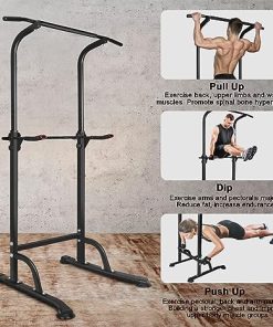 Tower Workout Dip Station Pull Up Bar