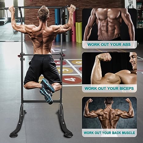 Tower Workout Dip Station Pull Up Bar