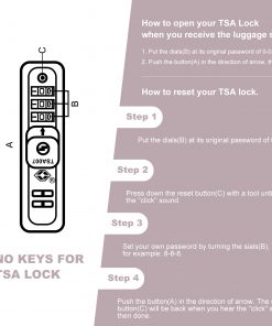 5 Pieces Luggage Sets