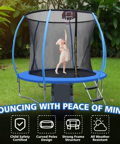 10FT Trampoline with Enclosure