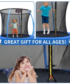 8FT Trampoline with Enclosure